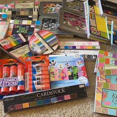 Scrapbook Paper Pads-Letters, numbers, borders and more 2nd Floor