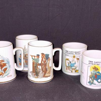 Norman Rockwell Gallery Mugs