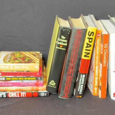 Cookbooks-Bobby Flay, Paula Deen and more