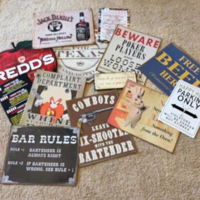 Metal Decorative Signs