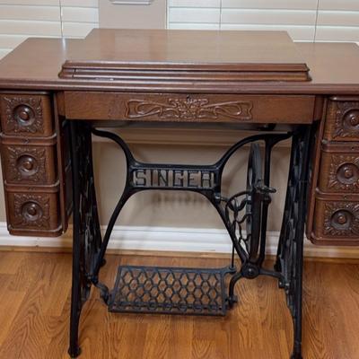 Singer Treadle Sewing Machine