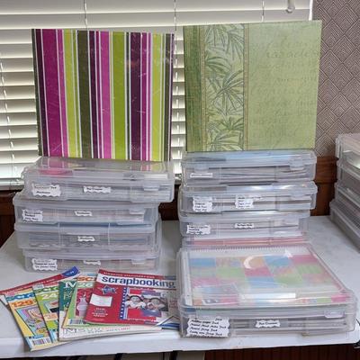 Scrapbook Crafting Kits, Albums and Bins