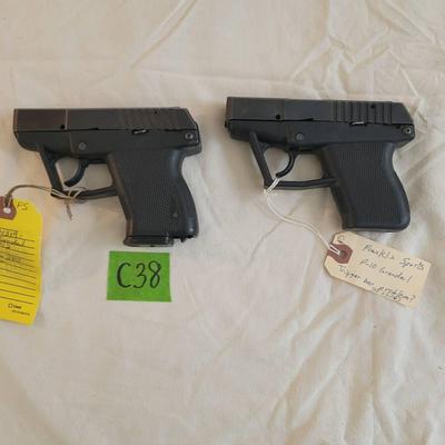 Two Grendel Hands Guns