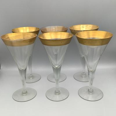 Six Vintage Dorthy Thorpe Style Glasses