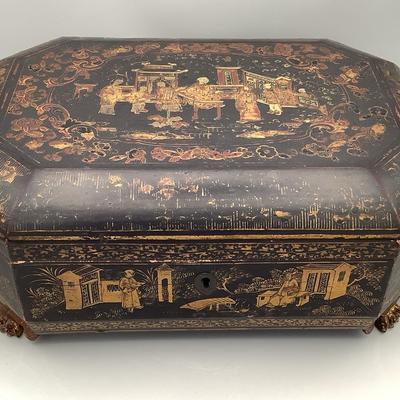 Vintage Chinese Sewing Box