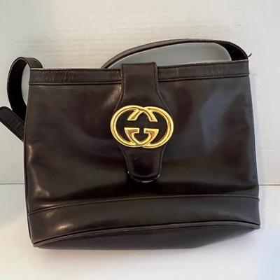 Vintage Brown Gucci Authenticated