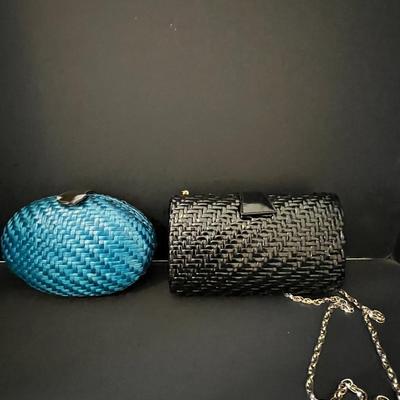 2 RODO Purses Blue And Black