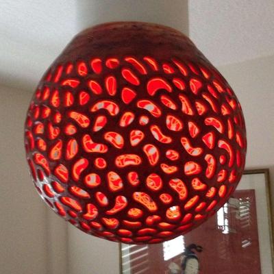 Large Lighted Chandelier Titled “ Betelgeuse” 