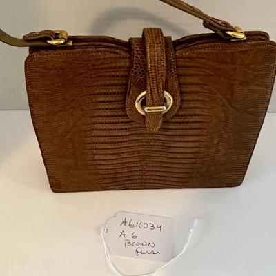 Andrew Geller Snake Skin Purse 