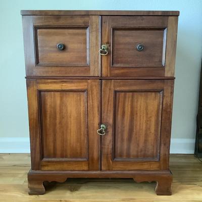 Antique Small Buffet Cabinet
