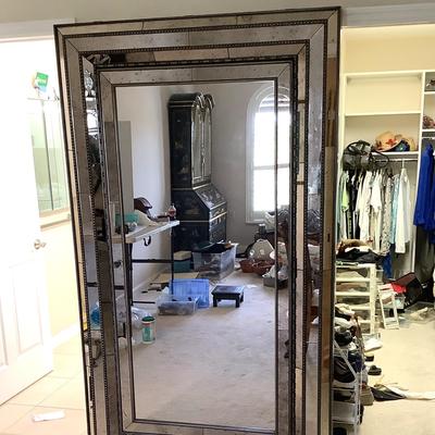Large Standing Jewelry Cabinet 