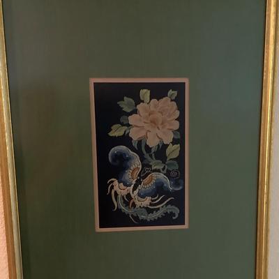 Asian Embroidered Butterfly 