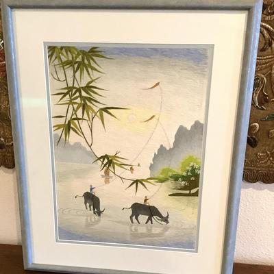 Asian Silk Embroidery 