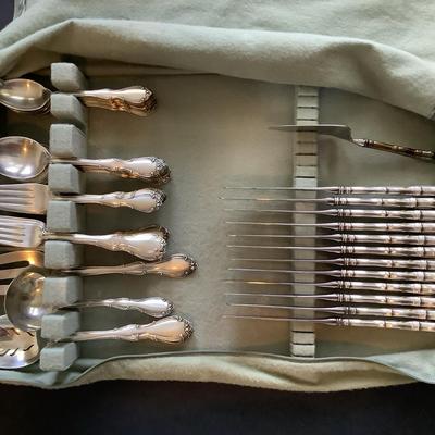 Towle Fontana Sterling Silver Flatware - Service For 12