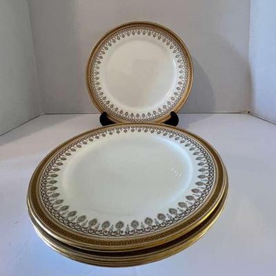 Set of 4 Cauldon Dinner plates  