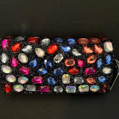 Jessica McClintock Chloe Gems Evening Bag NWT