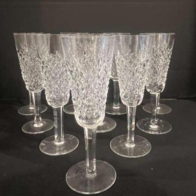 Waterford Champagne Flutes Set Of 10