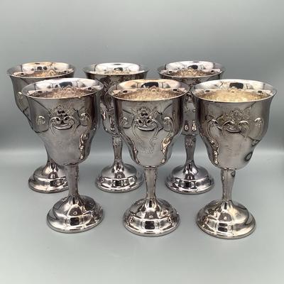 Gorham Silver Plated Goblets - Set Of Six