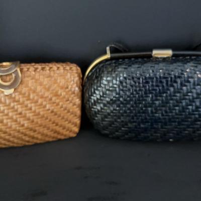 2 Italian Vintage Rodo Clutch Purses