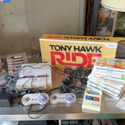 Super Nintendo & Some Wii Games