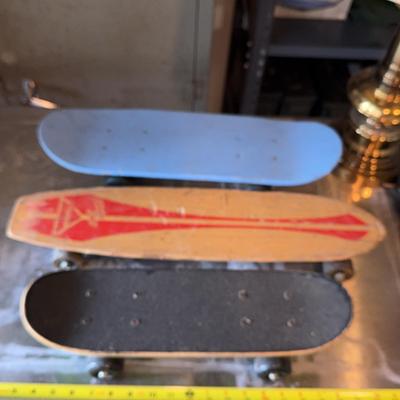3 vintage Skateboards