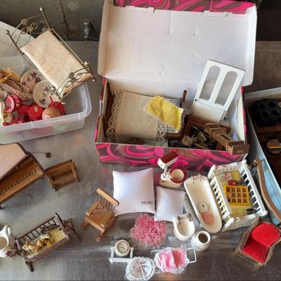 Vintage Dollhouse Furniture