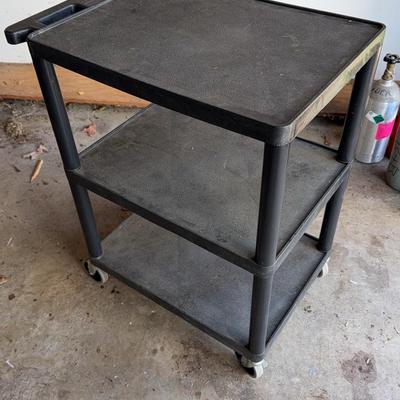 Luxor Plastic Rolling Cart