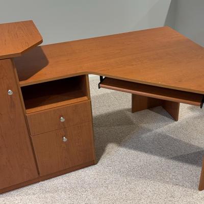 Bush Wooden Corner Computer Desk