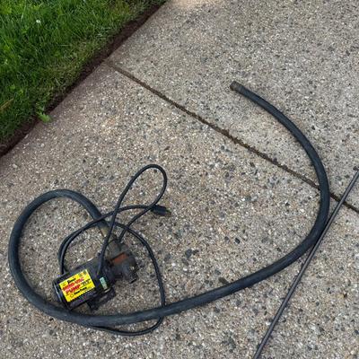Simer Mini Pump Vac, Auger And Snake