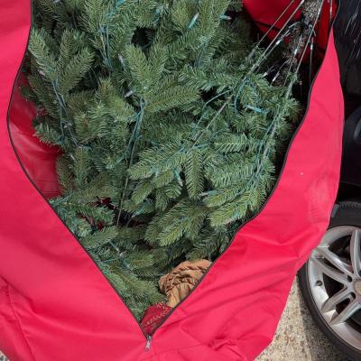 Artificial Pre-Lit Christmas Tree with Storage Bag