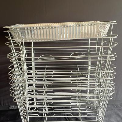 11 Wire Catering Racks