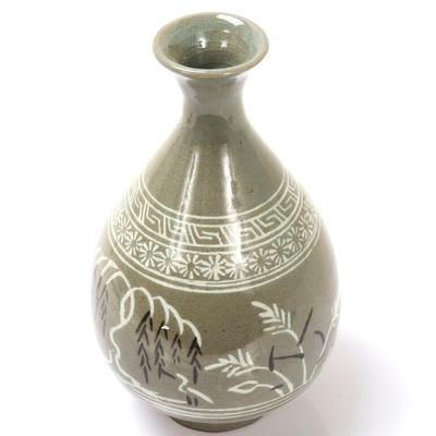 Lot 403 gorgeous korean celadon glazed vase