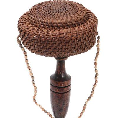 Lot 121 young adult rattan filipino hat