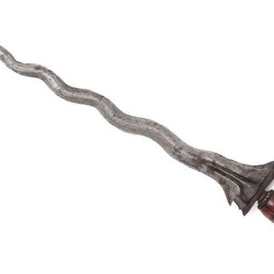 Lot 40 fine keris dagger 19th c. or earlier