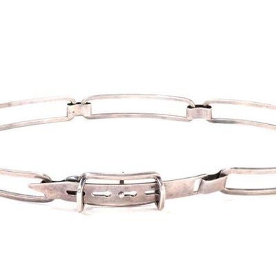 Sale Photo Thumbnail #142: Lot 144 rare italian ralph lauren sterling silver belt