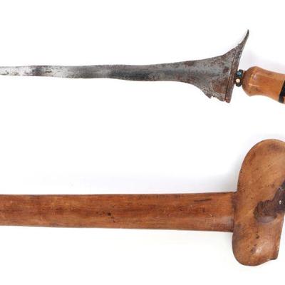 Sale Photo Thumbnail #40: Lot 41 indonesian kris dagger scabbard