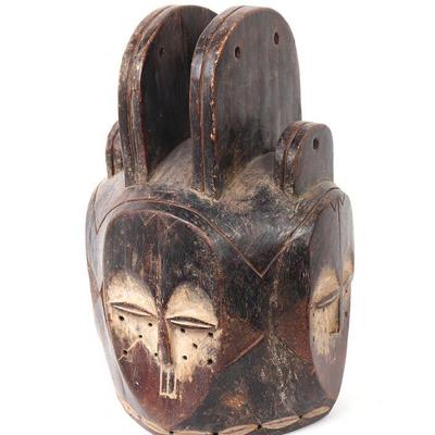 Sale Photo Thumbnail #438: Lot 442 fang 4 face ngontang helmet mask