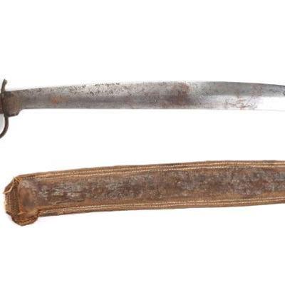 Lot 73 philippines matulis sword scabbard, circa 1800s