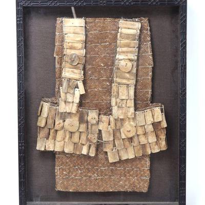 Sale Photo Thumbnail #110: Lot 112 sulawesi toraja' bone armour jacket, 20th c.