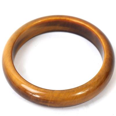 Lot 155 incredible raw tiger s eye bangle bracelet