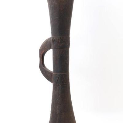 Lot 342 wonderful handmade indonesian kundu drum