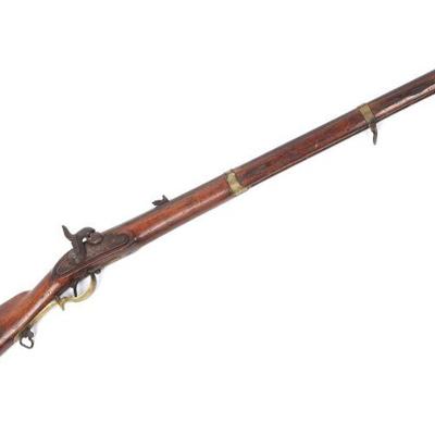 Lot 81 antique austrian lorenz jaegerstutzen percussion rifle 1852