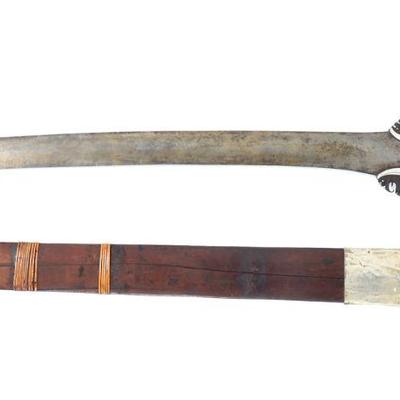 Lot 58 maguindanao moro kris sword scabbard