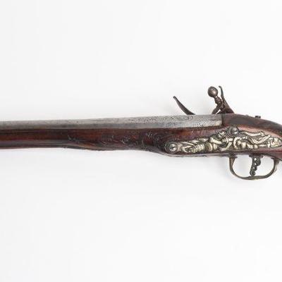 Lot 88 ornate ottoman flintlock pistol c.1799