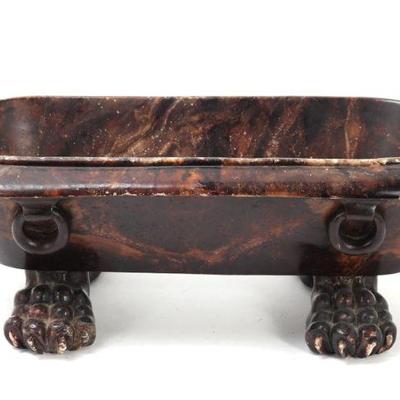 Lot 275 roman grand tour marble sarcophagus bath 19th 20th c.