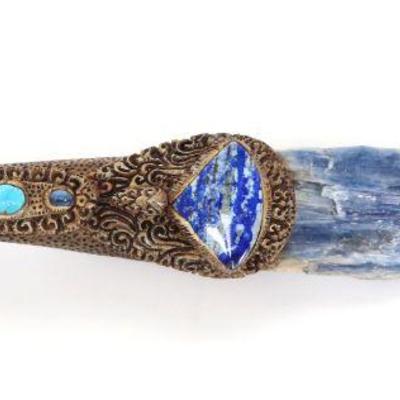 Lot 207 fine blue kyanite dagger