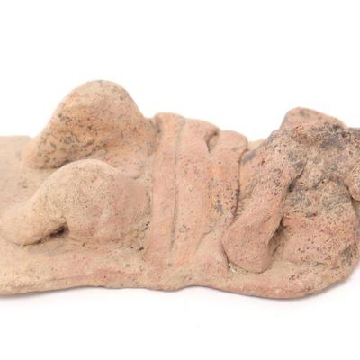 Lot 217 colima terracotta bed figure 300 bce 300 ce