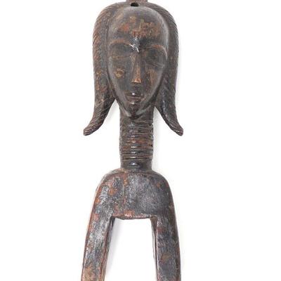 Lot 431 african tribal wood heddle pulley