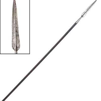Lot 31 early spearhead polearm 16th 17th c.
