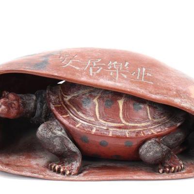 Lot 393 chinese porcelain nesting turtle
